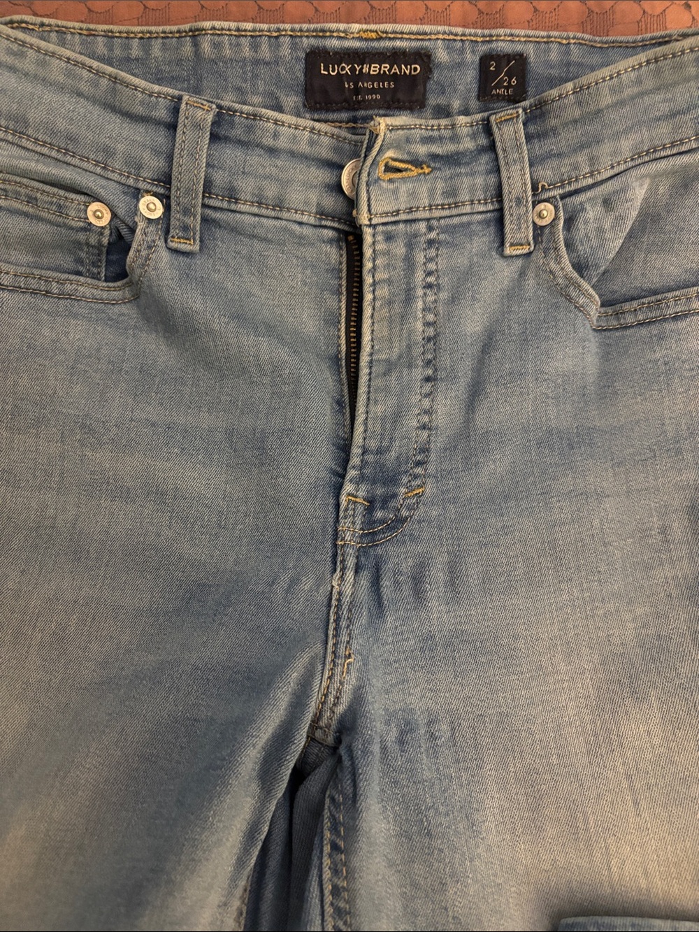 Lucky Brand Light Wash Skinny Jeans